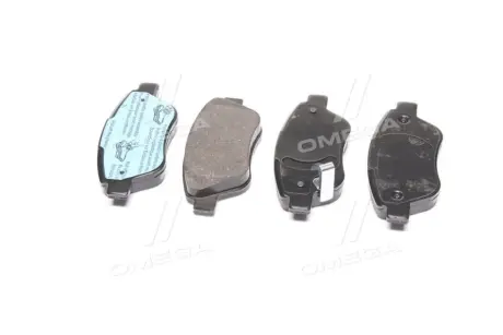 Колодка торм. диск. OPEL CORSA D 1.0-1.4 06- передн. (пр-во) REMSA 085831
