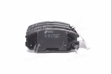 Колодка торм. диск. HYUNDAI SONATA, HONDA CIVIC передн. (пр-во) REMSA 120402