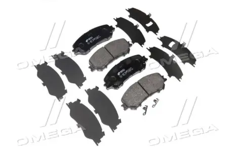 Колодка гальм. диск. Nissan. Renault передн. (вир-во) REMSA 131822