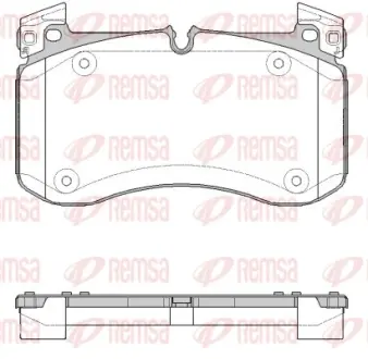 DB Гальм. колодки передн. GLE (V167) GLE 300 d 4-matic 18-23 REMSA 184000