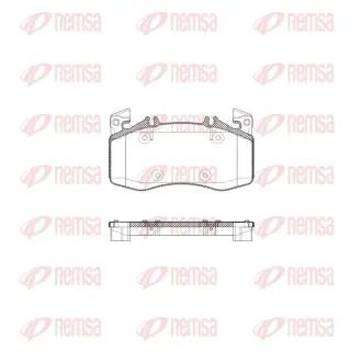 DB Гальм. колодки передн. A-CLASS (W177) AMG A 45 4-matic+ (177.053) 19- REMSA 190800