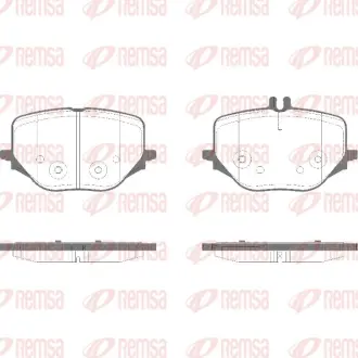 DB Колодки гальмівні задні X254, V223, W223, Z223 REMSA 195000