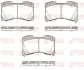 TOYOTA Гальмівні колодки передні YARIS 1.6 GR 4WD 20- REMSA 195502 (фото 1)