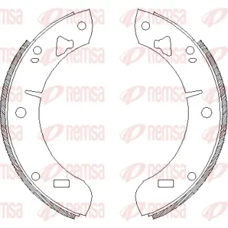 Комплект тормозных колодок REMSA 403900