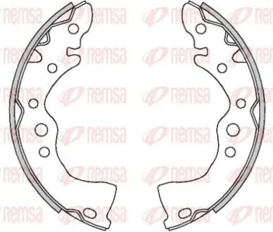 NISSAN щоки гальмівні Almera 1,6 06- REMSA 449300