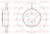 Гальмівний диск вентилюємий F01 345Х24 REMSA 6155110 (фото 1)