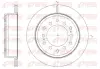 TOYOTA гальмівний диск задн.Land Cruiser Prado 2.7/4.0 10-,FJ Cruiser 06- REMSA 6166410 (фото 1)
