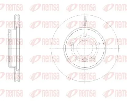BMW Гальмівний диск i3 (I01) Range Extender 13- REMSA 6253210