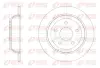 FORD Диск гальмівний задній PUMA (J2K, CF7) 1.0 EcoBoost REMSA 6253800 (фото 1)