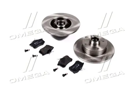 Комплект тормозной задн. SEAT CORDOBA, TOLEDO 01/91-10/99,VW GOLF 08/91-09/97 (пр-во … REMSA 826302