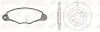 CITROEN К-кт гальм. колодки 0659.04 + диски 6240.10 передн.Berlingo 96-,BX,Xantia,Xsara,ZX,Peugeot 206,405,Partner REMSA 865901 (фото 1)