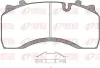 Комплект тормозных колодок, дисковый тормоз REMSA JCA103200 (фото 1)
