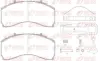 Комплект тормозных колодок, дисковый тормоз REMSA JCA148081 (фото 1)