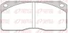 Комплект тормозных колодок, дисковый тормоз REMSA JCA27800 (фото 1)