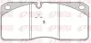 Комплект тормозных колодок, дисковый тормоз REMSA JCA27821 (фото 1)