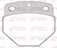 Комплект тормозных колодок, дисковый тормоз REMSA JCA61500 (фото 1)