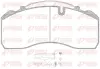 Комплект тормозных колодок, дисковый тормоз REMSA JCA81480 (фото 1)