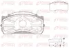 Комплект тормозных колодок, дисковый тормоз REMSA JCA81580 (фото 1)