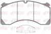 Комплект тормозных колодок, дисковый тормоз REMSA JCA84700 (фото 1)