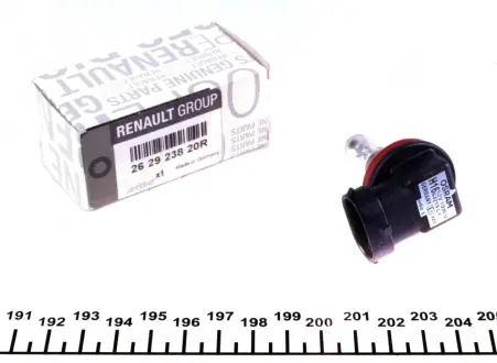 Лампа фари протитуманної Logan NEW-Sandero NEW (H16) RENAULT/DACIA 262923820R