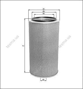 Air filter, primary. Фильтр воздушный, основной RENAULT/DACIA 5000242503 (фото 1)