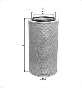 Air filter, primary. Фильтр воздушный, основной RENAULT/DACIA 5000242503