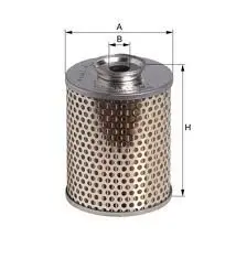Hydraulic filter, cartridge. Фильтр гидравлический, вставка RENAULT/DACIA 5000255463