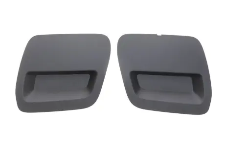 Захист петлі буксирувальної Renault Duster 17- (чорний) (к-кт) RENAULT/DACIA 511804555R