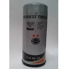 Oil filter, Spin-On. Фильтр масляный, накручиваемый RENAULT/DACIA 7421561278
