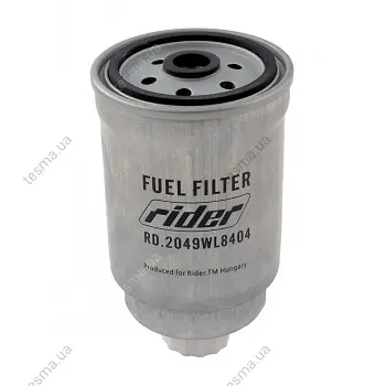 Fuel filter, Spin-On. Фильтр топливный, накручиваемый RIDER RD2049WF8404 (фото 1)