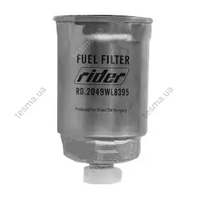 Fuel filter, Spin-On. Фильтр топливный, накручиваемый RIDER RD2049WL8395 (фото 1)