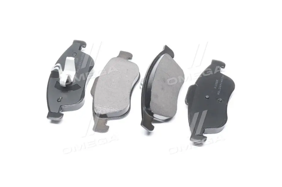 Колодка гальм. диск. STANDARD DACIA DUSTER. RENAULT MEGANE 10- передн. RIDER RD24914STD (фото 1)