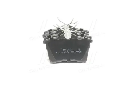 Колодка гальм. диск. CITROEN BERLINGO. PEUGEOT PARTNER 08- задн. RIDER RD.3323.DB1799