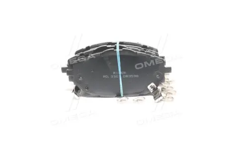 Колодка гальм. диск. TOYOTA COROLLA. AURIS 13- передн. RIDER RD3323DB3598