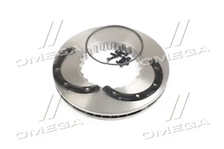 Диск гальмівний PREMIUM (вентильований) RENAULT DXI. VOLVO (з монт к-том) RIDER RD 85.103.80.3