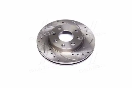Диск гальмівний DAEWOO LANOS передній SPORT з перфорацією (R13)  RIDER RD90121445
