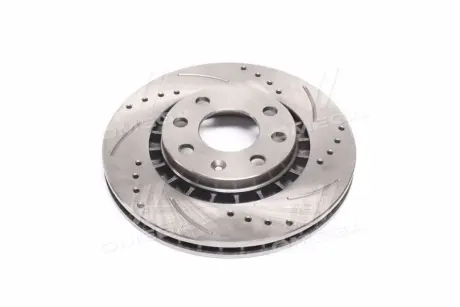 Диск гальмівний DAEWOO LANOS передній SPORT з перфорацією (R14)  RIDER RD96179110