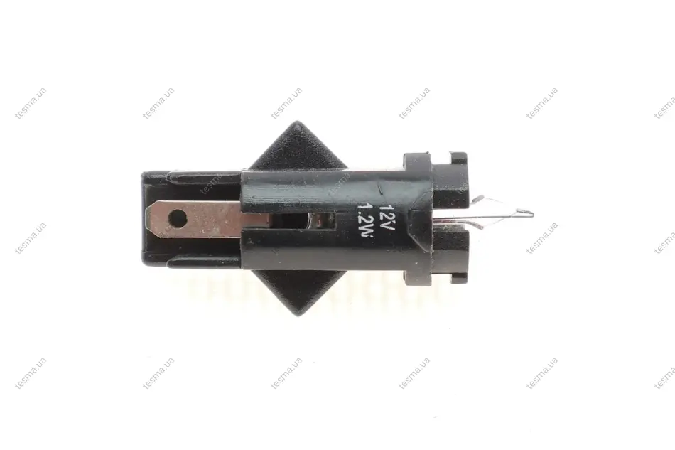 автолампа 12V 1.2W BG8.5 - 5.5D black (в прикурювач) RING R509TLBK - фото 1