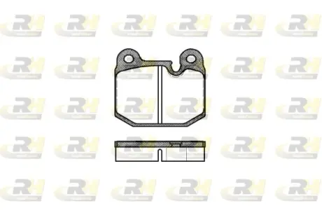 Гальмівні колодки дискові ROADHOUSE 201410