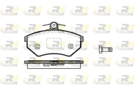 Гальмівні колодки дискові ROADHOUSE 213450