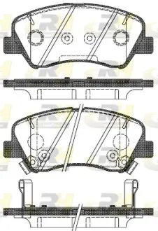 Гальмівні колодки дискові ROADHOUSE 2148802