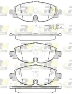 Гальмівні колодки дискові ROADHOUSE 2151501