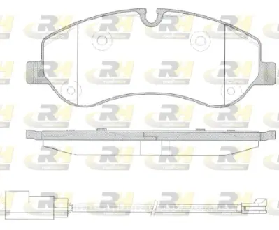 Гальмівні колодки дискові ROADHOUSE 2152002