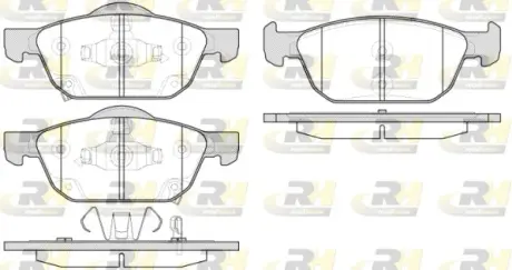 Гальмівні колодки дискові ROADHOUSE 2155202