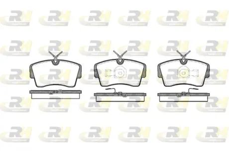 Гальмівні колодки дискові ROADHOUSE 217300