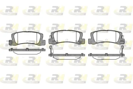 Гальмівні колодки дискові ROADHOUSE 221402