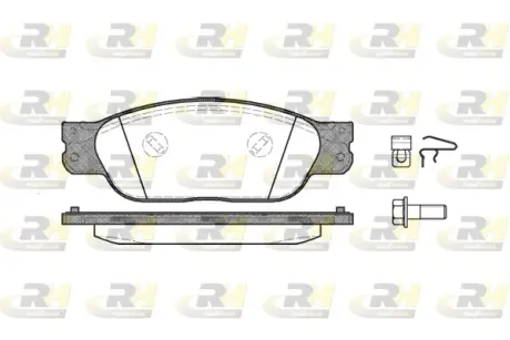 Гальмівні колодки дискові ROADHOUSE 273100