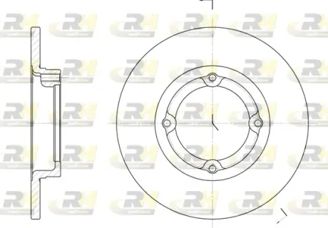 Тормозной диск ROADHOUSE 601400