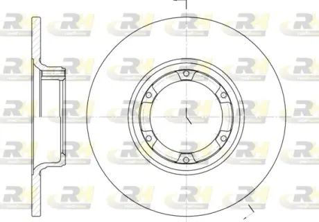 Тормозной диск ROADHOUSE 603300