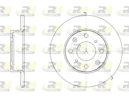 Тормозной диск ROADHOUSE 604000